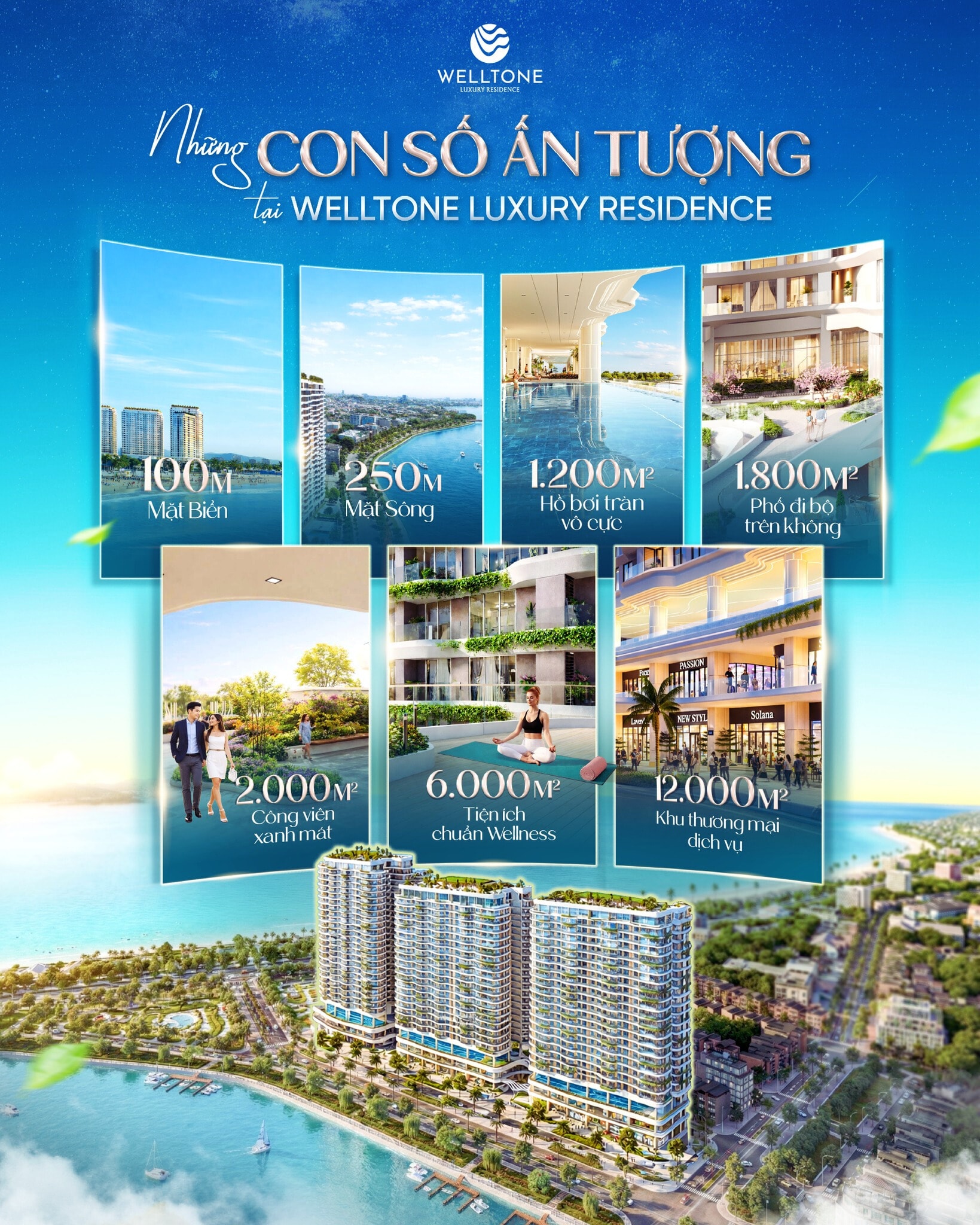 Những con số ở Welltone Luxury Residence