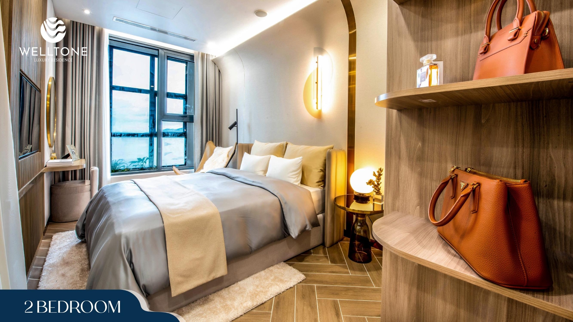 Thiết kế nội thất ở căn hộ Welltone Luxury Residence (2)