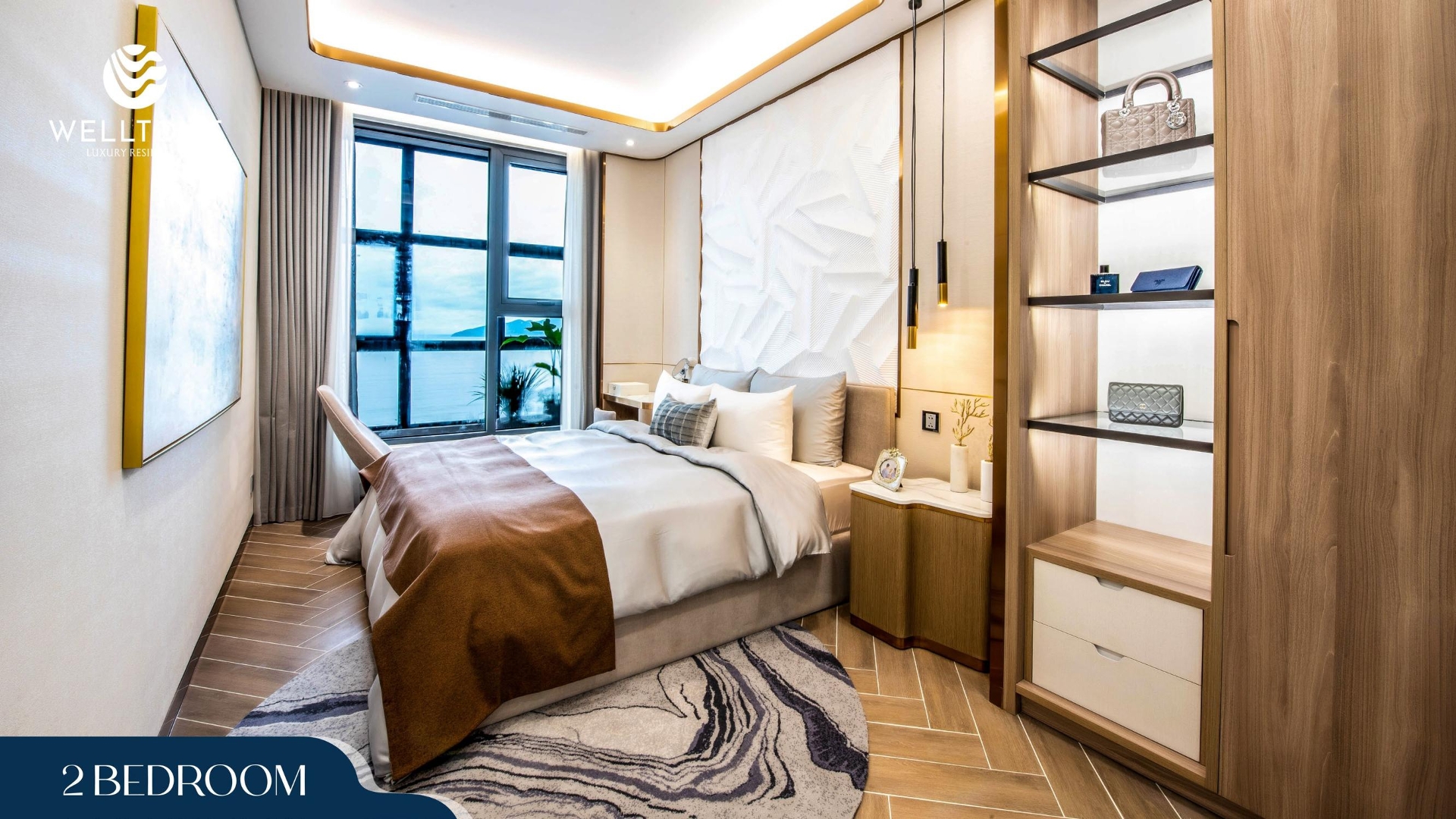 Thiết kế nội thất ở căn hộ Welltone Luxury Residence (3)