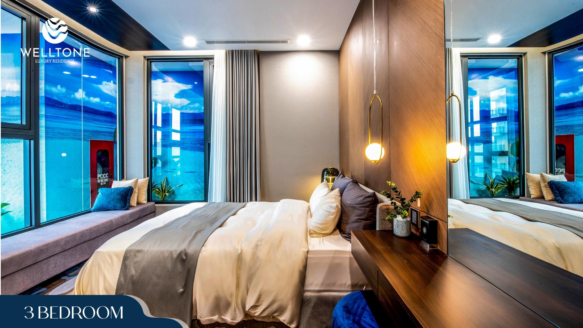 Thiết kế nội thất ở căn hộ Welltone Luxury Residence (7)