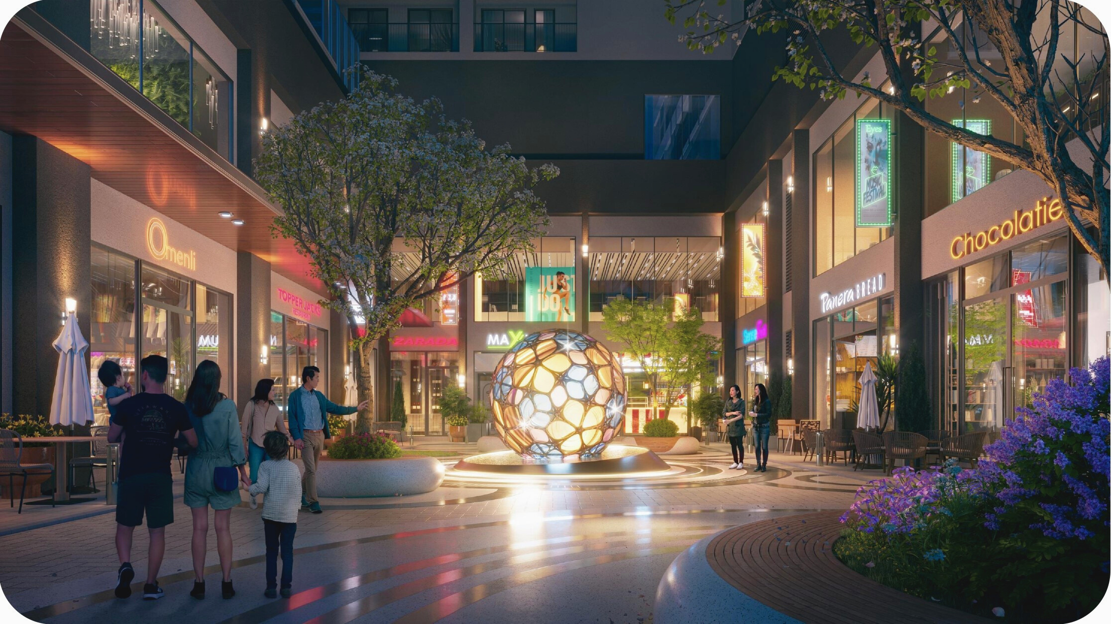 Tiện ích Happy Mori