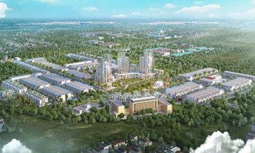 Phối cảnh tổng thể TNR Grand Long Khánh