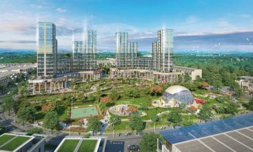 Phối cảnh công viên dự án TNR Grand Long Khánh